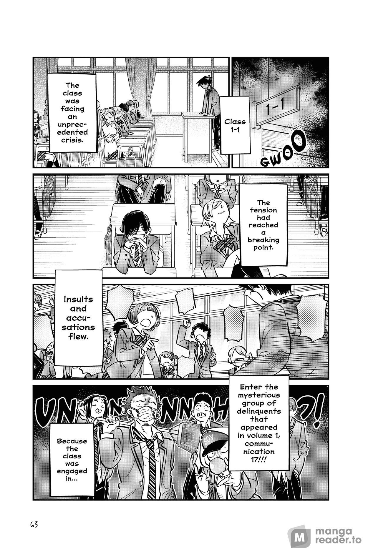 Komi Can’t Communicate, Chapter 62 image 01